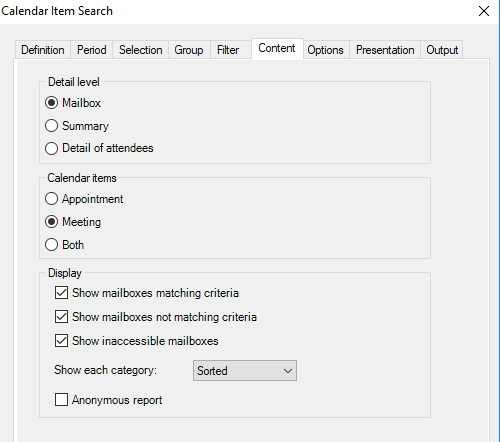 Calculate the conference room occupancy rate in your Room Mailbox Statistics report